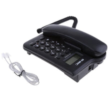 Cargar imagen en el visor de la galería, Teléfono Alámbrico N.INC KX-T076CID Negro