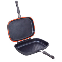 Cargar imagen en el visor de la galería, Sartén Doble Parrilla Mármol Schaffhausen Antiadherente 36cm