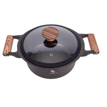 Cargar imagen en el visor de la galería, Bateria de Ollas en Granito Schaffhausen 8 Piezas Negra