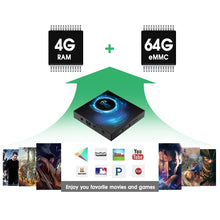 Cargar imagen en el visor de la galería, Tv Box Convierte TV en Smart 4GB + 64GB ANDROID 10 6K