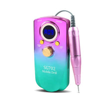 Cargar imagen en el visor de la galería, Drill Pulidor de Uñas Inalámbrico SG702 Tornasol 35,000RPM