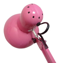 Cargar imagen en el visor de la galería, Lámpara de Escritorio Con Brazo Oscilante de Metal Rosa