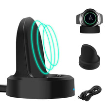 Cargar imagen en el visor de la galería, Cargador Magnetico Para Smartwatch Samsung Gear S2 S3 S4