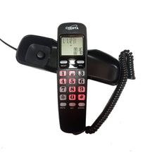 Cargar imagen en el visor de la galería, Teléfono Alámbrico Cheeta CT-CID 326 Negro