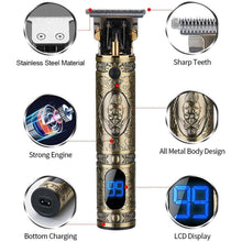 Cargar imagen en el visor de la galería, Maquina Patillera Profesional Buda X7 con Pantalla LED