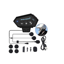 Cargar imagen en el visor de la galería, Auriculares Bluetooth Bt12 Impermeable Para Cascos De Motos JG139