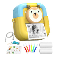 Cargar imagen en el visor de la galería, Cámara Digital Modo Selfie Impresora Niños ADM-02 Amarillo

