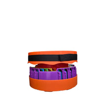 Cargar imagen en el visor de la galería, Silla Taburete Tipo Telescopio Retráctil Portátil DZ-7 Naranja
