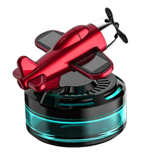 Cargar imagen en el visor de la galería, Ambientador De Coche BH19227 Solar Con Diseño De Avión Rojo
