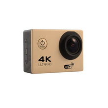 Cargar imagen en el visor de la galería, Camara Deportiva 4K Ultra HD Wifi Resistente Al Agua Oro R

