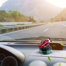 Cargar imagen en el visor de la galería, Ambientador De Coche BH19227 Solar Con Diseño De Avión Rojo
