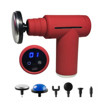 Cargar imagen en el visor de la galería, Masajeador Massage Gun DS-882 Calor Y Frio Rojo
