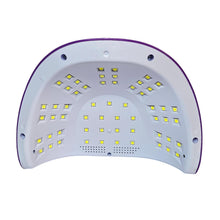 Cargar imagen en el visor de la galería, Lampara Secado De Uñas Uv Led Sun C9 Plus 256w Digital Morado
