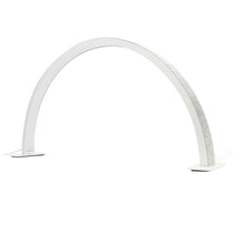 Cargar imagen en el visor de la galería, Lampara Escritorio 27X58 CM Piedras Media Luna Luz Ajustable HQ-55X Blanca
