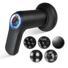 Cargar imagen en el visor de la galería, Masajeador Corporal 5 Cabezales Yx-720 Inalámbrico Carga Usb Negro
