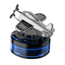 Cargar imagen en el visor de la galería, Ambientador De Coche Con Diseño De Avión Solar Gris BH19227
