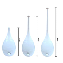 Cargar imagen en el visor de la galería, Humidificador Aroma 3 Litros Luces Led 11H Por Tanque XY-10B Blanco
