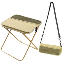 Cargar imagen en el visor de la galería, Silla Bolso Ultra Ligera Plegable Beige Resistente Camping SY-602
