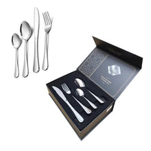 Cargar imagen en el visor de la galería, Juego De Cubiertos SD-054 24 Piezas Acero Inoxidable Plateado
