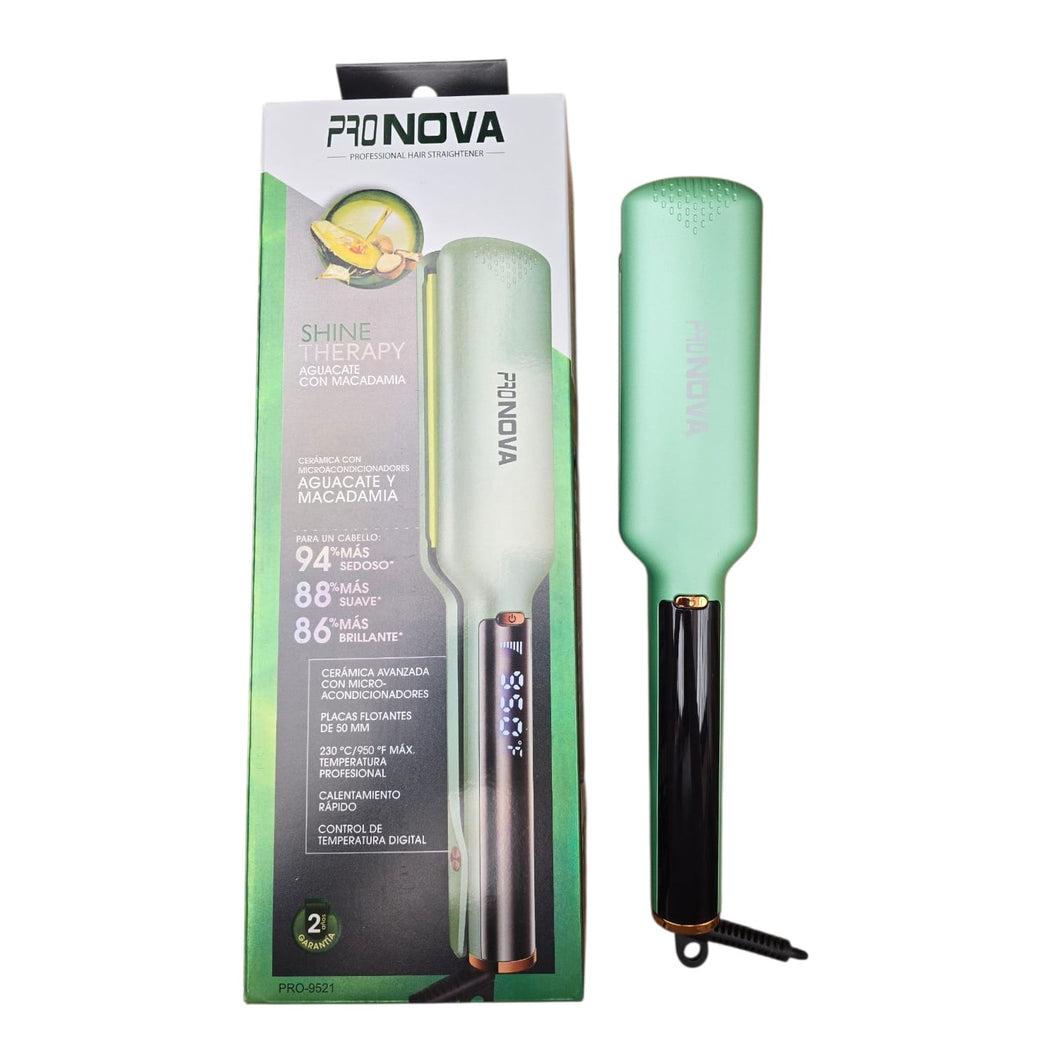 Plancha Digital Pro Nova Aguacate Y Macadamia Pro-9521 230°c