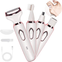 Cargar imagen en el visor de la galería, Afeitadora Lady Shaver Beauty 4 En 1 Inalámbrica Sn-8866
