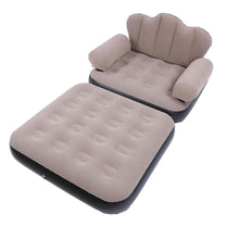 Cargar imagen en el visor de la galería, Sofá Cama Inflable 2 En 1 Con Inflador Camping Y Hogar YXZ-805
