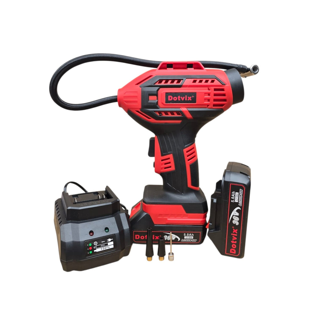 Compresor Aire Pantalla LCD 130 PSI Inalámbrico CQB-2011