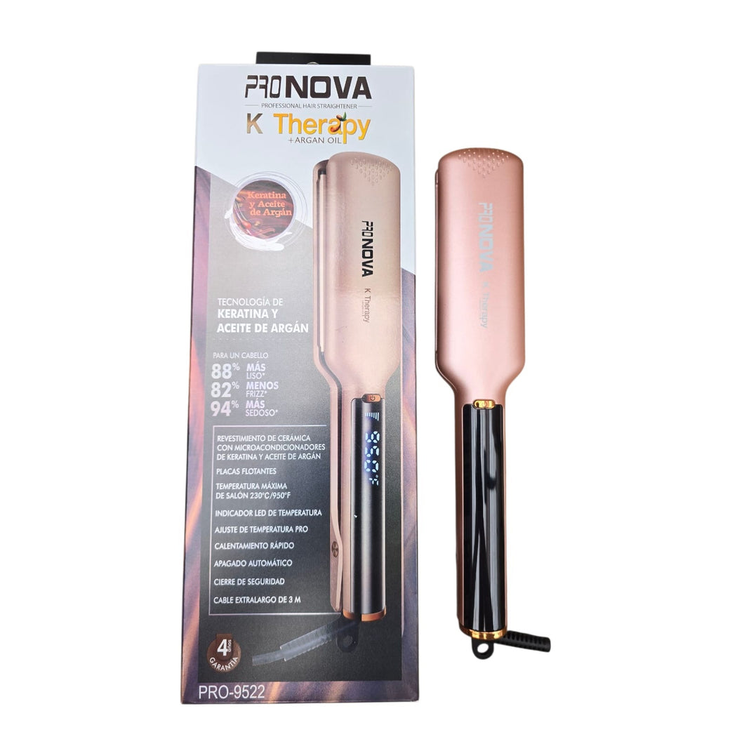 Plancha Digital Pro Nova Keratina Y Aceite De Argan Pro-9522