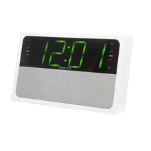 Cargar imagen en el visor de la galería, Radio Reloj Despertador PAR1018BT-GR Alarma Dual Bluetooth
