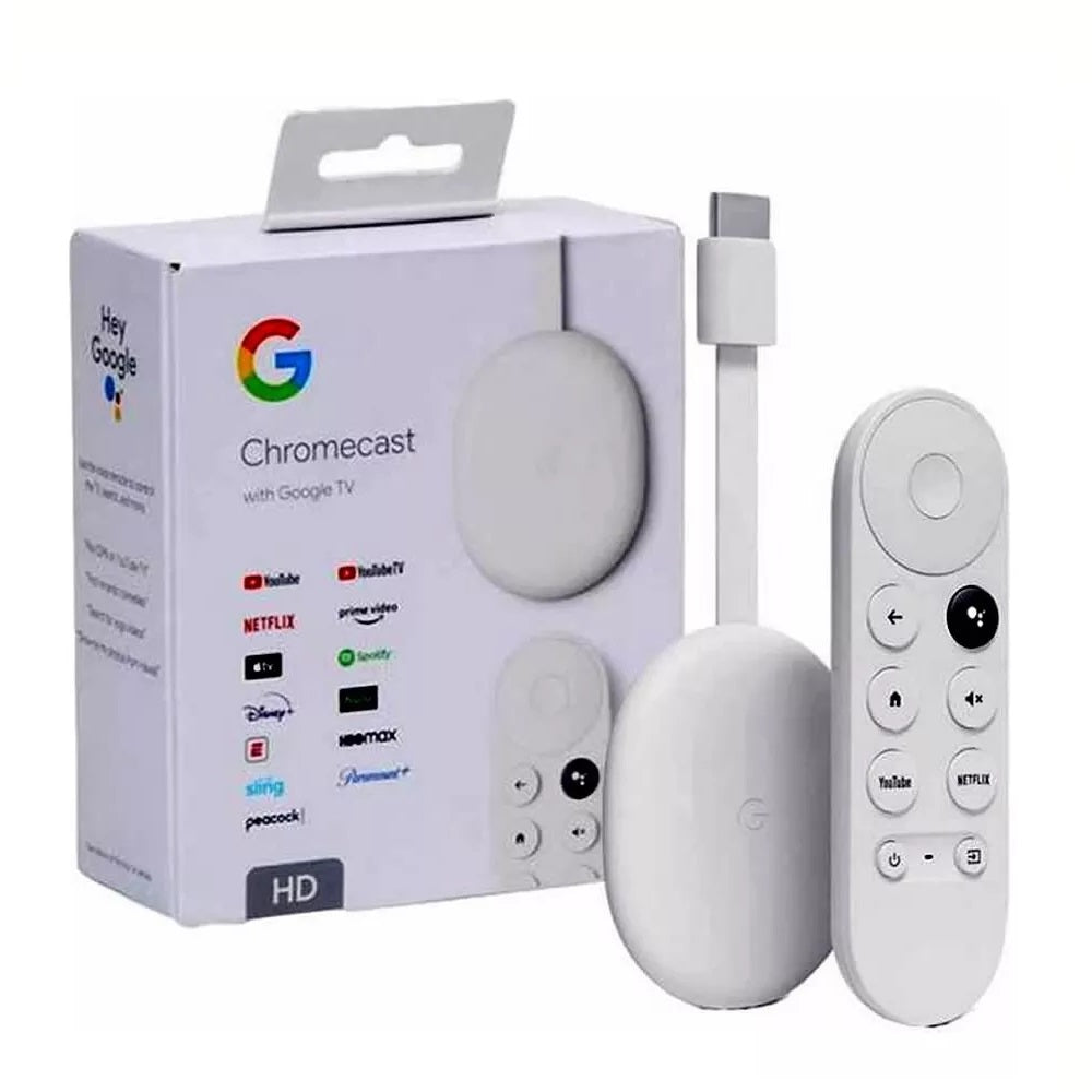 Google Chromecaste Tv Full Hd Con Control Remoto