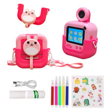 Cargar imagen en el visor de la galería, Cámara Digital Modo Selfie Impresora Niños ADM-02 Fucsia
