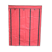 Cargar imagen en el visor de la galería, Closet Organizador Con Forro Zapatero Perchero Rojo 88130
