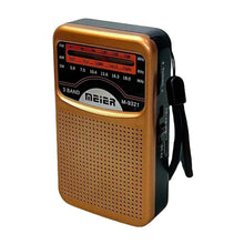 Cargar imagen en el visor de la galería, Radio Portatil De Bolsillo AM/FM 3 Bandas M-9321
