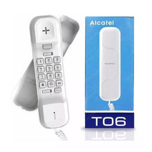 Cargar imagen en el visor de la galería, Teléfono Alcatel T06 Alámbrico Fijo Blanco
