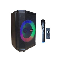 Cargar imagen en el visor de la galería, Parlante Cabina Karaoke 8 60W Recargable Micrófono PK-S9
