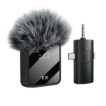 Cargar imagen en el visor de la galería, Micrófono Solapa Inalámbrico Doble F11-2
