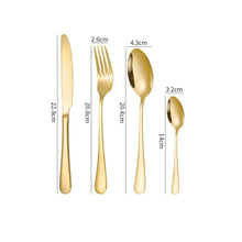 Cargar imagen en el visor de la galería, Juego De Cubiertos Estuche Piña 24 Piezas Acero Inoxidable
