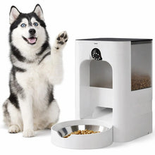 Cargar imagen en el visor de la galería, Comedero Automático Para Mascotas Dispensador Inteligente Cámara Sensor Movimiento WS-23
