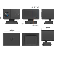 Cargar imagen en el visor de la galería, Proyector Smart Pro Ultra HD 4K Auto Calibración Wifi HDMI USB MICRO SD P50
