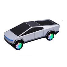 Cargar imagen en el visor de la galería, Radio Parlante Cybertruck FM USB Bluetooth Gris RGB AN-A7
