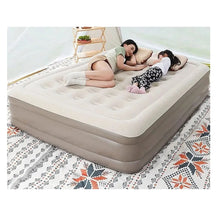 Cargar imagen en el visor de la galería, Colchón Inflable Doble 198 x 150 x 40 cm Inflador Eléctrico Inalámbrico
