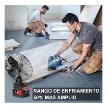 Cargar imagen en el visor de la galería, Ventilador Doble Batería Portátil Recargable 56V Inalámbrico
