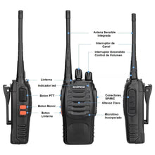 Cargar imagen en el visor de la galería, Radio Bidireccional Largo Alcance 16 Canales Bf -888S Baofeng
