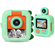 Cargar imagen en el visor de la galería, Cámara Digital Impresora Niños Modo Selfi ADM-02 Verde
