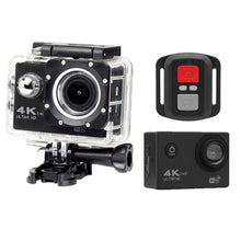 Cargar imagen en el visor de la galería, Camara Deportiva 4K Ultra HD+ Control Wifi Resistente Al Agua Negra
