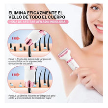 Cargar imagen en el visor de la galería, Afeitadora Lady Shaver Beauty 4 En 1 Inalámbrica Sn-8866
