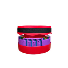 Cargar imagen en el visor de la galería, Silla Taburete Tipo Telescopio Retráctil Portátil DZ-7 Rojo
