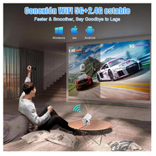 Cargar imagen en el visor de la galería, Proyector Wifi Ultra HD 2 En 1 Con Juegos Y Controles
