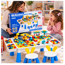 Cargar imagen en el visor de la galería, Mesa Didáctica Con 304 Bloques Arma todo Para Niños + 2 Sillas UG304
