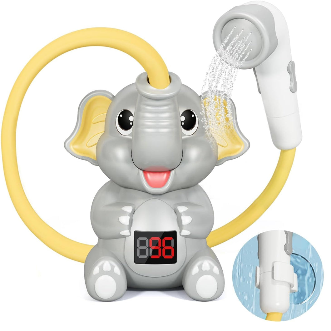 Ducha Elefante Portatil Control De Temperatura Gris